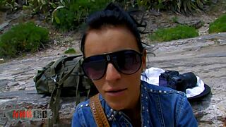 Hard Pussy Fucking On Spanish Public Beach