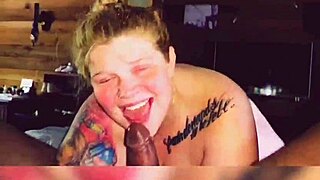 Savannah Jones's sloppy homemade pleasure with tattooed Leroy Love – interracial amateur delight.