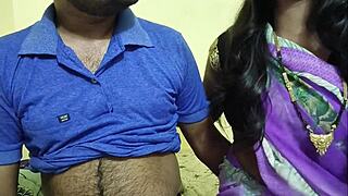 Stepmom and girl bang stepfather in wild Desi Hindi audio mess!