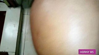 Sexy stepmom fucks horny stepson in pov after catching him peeping