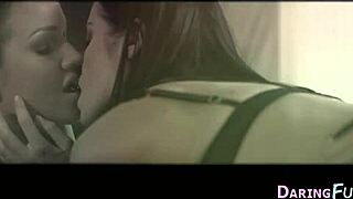 European Lesbian Feels Intense Pleasure While Eating Pussy