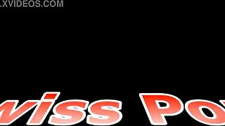 Student Lexxy, 25, dives into her first German porno casting with raw energy.