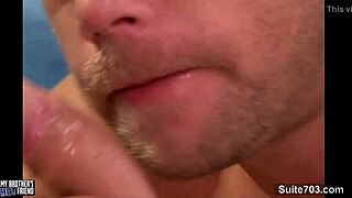 check out this gay guy sucking big cock and getting fucked