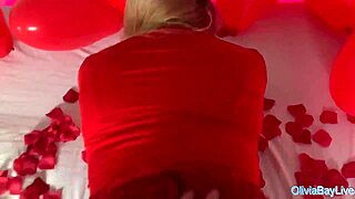 Oh, what a Valentines surprise! My gay friend cums all over my ass!