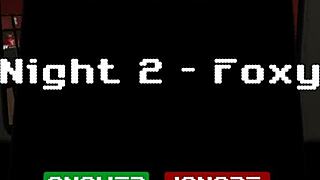 Fuck nights at Fredrikas with FNAF hentai BDSM handjob