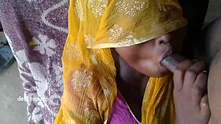 Yo, check this desi indian wife getting pounded doggystyle by husband.