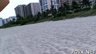 this sexy girlie shows off her impressive fucking skills in a contest