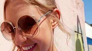 Jayla De Angelis gushes from intense public anal pounding, it’s insane! 😱