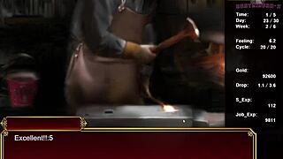 Horny Woman Craving Penis In Black Smith!