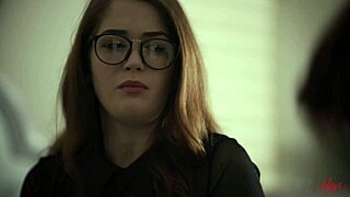 i licked sabina rouge's wet pussy in lesbian study pt 2 with madi meadows