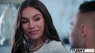 Tushy Stunner April Endures Fierce Anal Pounding