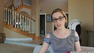 Stepsister Sucks Big Boner
