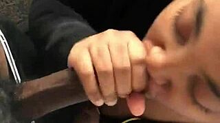 Why am I sucking my ex's big black cock again?