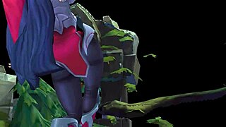 Irelia's sexy huge ass is driving me crazy in this ryona