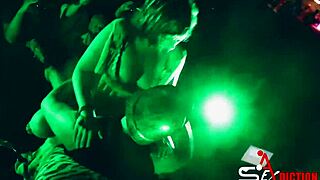 she asks, 'want to see double lesbian show?' in crazy sexy spartan scene