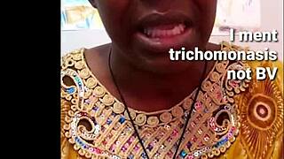 Black mama answers if she's ever had an STD before in amateur setting