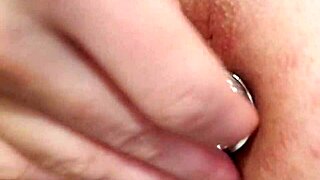 look at that butt plug sliding into my ass