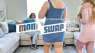 A lucky man tender and actively screws a sexy milf near the swimming pool while rubbing her big ass and wet pussy