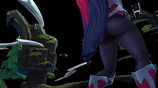 Irelia's sexy huge ass is driving me crazy in this ryona