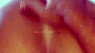 LOIRA SAFADA GAVE HER PUSSY AND ASKED TO FUCK HER ASS, THEN GOT CUM INSIDE IN RED AND SHEER!