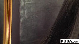 oh yeah, jezebelle bond masturbates her big tits in the bathtub solo session!