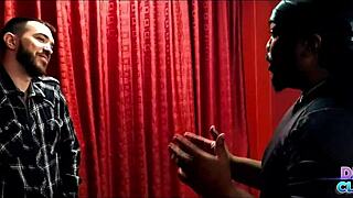 pathetic husband is cuckold by his greedy landlord