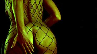 Flithy but classy babe fingering herself in stockings fishnets young teen brunette solo