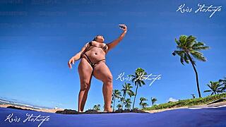 What would your response be if I wear a tiny bikini at the isolated beach?
