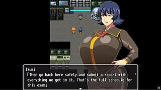 in this hentai game, are those space suits too tight for her huge tits and massive butt?