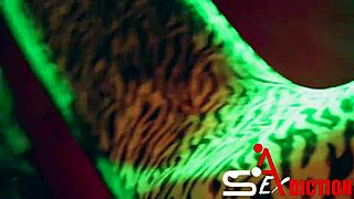 she asks, 'want to see double lesbian show?' in crazy sexy spartan scene