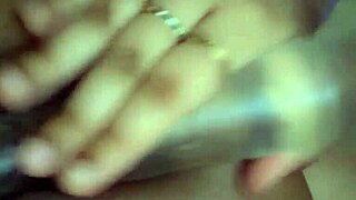 Teen Slut Plays with Messy Shaven Pussy!