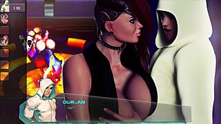 Playing in nightclub xxx with big tits and asses all around