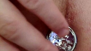 look at that butt plug sliding into my ass