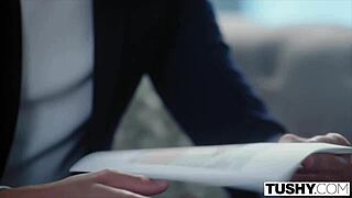 Tushy Stunner April Endures Fierce Anal Pounding