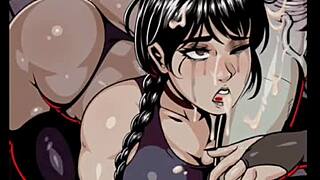 WEDNESDAY WICKED AND WET NOWAJOESTAR UNLOCK GALLERY WITH MONSTER COCK ACTION!