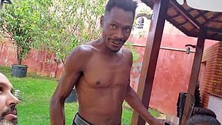 weekend with hot brazilian babes polly petrova, candy crush, rachell miranda, higor negrao, big bambu