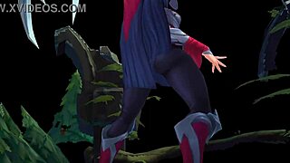 Irelia's sexy huge ass is driving me crazy in this ryona