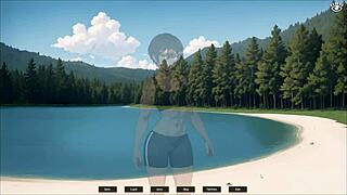 Tomboy Sex in Forest Hentai Game Ep 3: Outdoor Creampie with My GF at Beach.