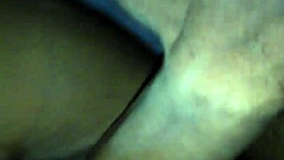 That black ebony babe with the big ass got a creampie, so wet