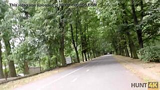 Cuckold Feels Betrayed Watching Girlfriend Fuck Friend For Cash In Park