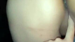 horny hubby digging into my pussy and ass