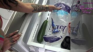 hey, wanna see me play with a cucumber?