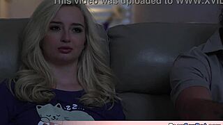 Let's test if stepdad is really asexual with a group blowjob