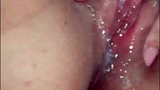 hot teen rubs her holes and cums hard after striptease 😈