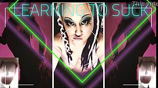 Horny stepsister teaches cock sucking, but only to watch you do it?