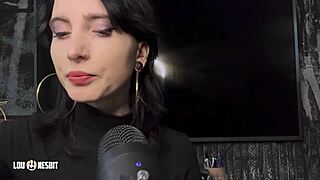 german sissy asmr with lou nesbit and lia louise domination.