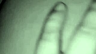 The juicy MILF says, 'Watch me jerk off your cock, lover,' as he cums on her big tits.