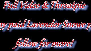 Damn! Grey Thigh High Stirrup Pussy Licking and Facefuck with Balls Deep Cum in Throat Blowjob!