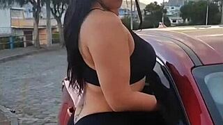 Aleja prepares big ass for lesbian threesome on Valentine's?