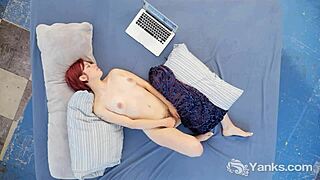 hey, check out hedera helix yanking her minx pussy in this solo masturbation video with natural tits and orgasm